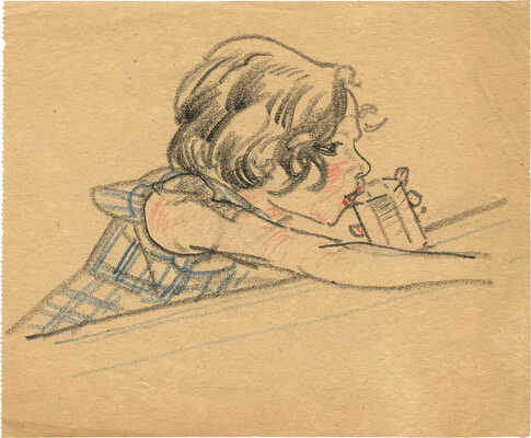 Пашков Павел Петрович. Портрет девочки 